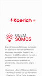 Mobile Screenshot of koericheletricos.com.br